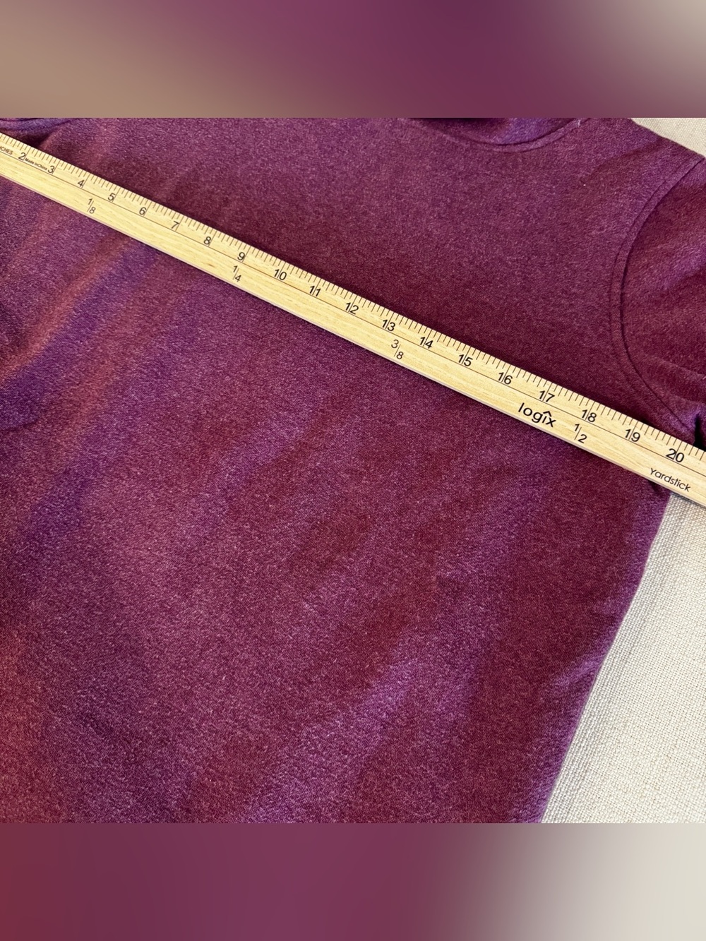 Orvis Women's Plum Sherpa-Lined Turtleneck Pullover size Medium - Picture 4 of 5